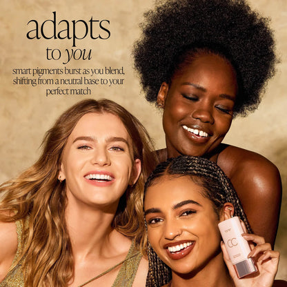 Tarte Summer Skin Essentials - CC Color-Correcting Tinted Serum + Creaseless Setting Powder