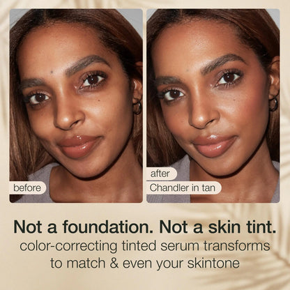 Tarte Summer Skin Essentials - CC Color-Correcting Tinted Serum + Creaseless Setting Powder